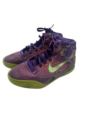 Nike Kobe 9 Elite GS Purple Venom 2014 Size 6Y 7W 6Mens Lakers 636602-500 Purple